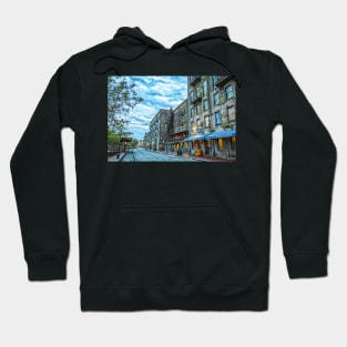 River Street Savannah Georgia Hoodie